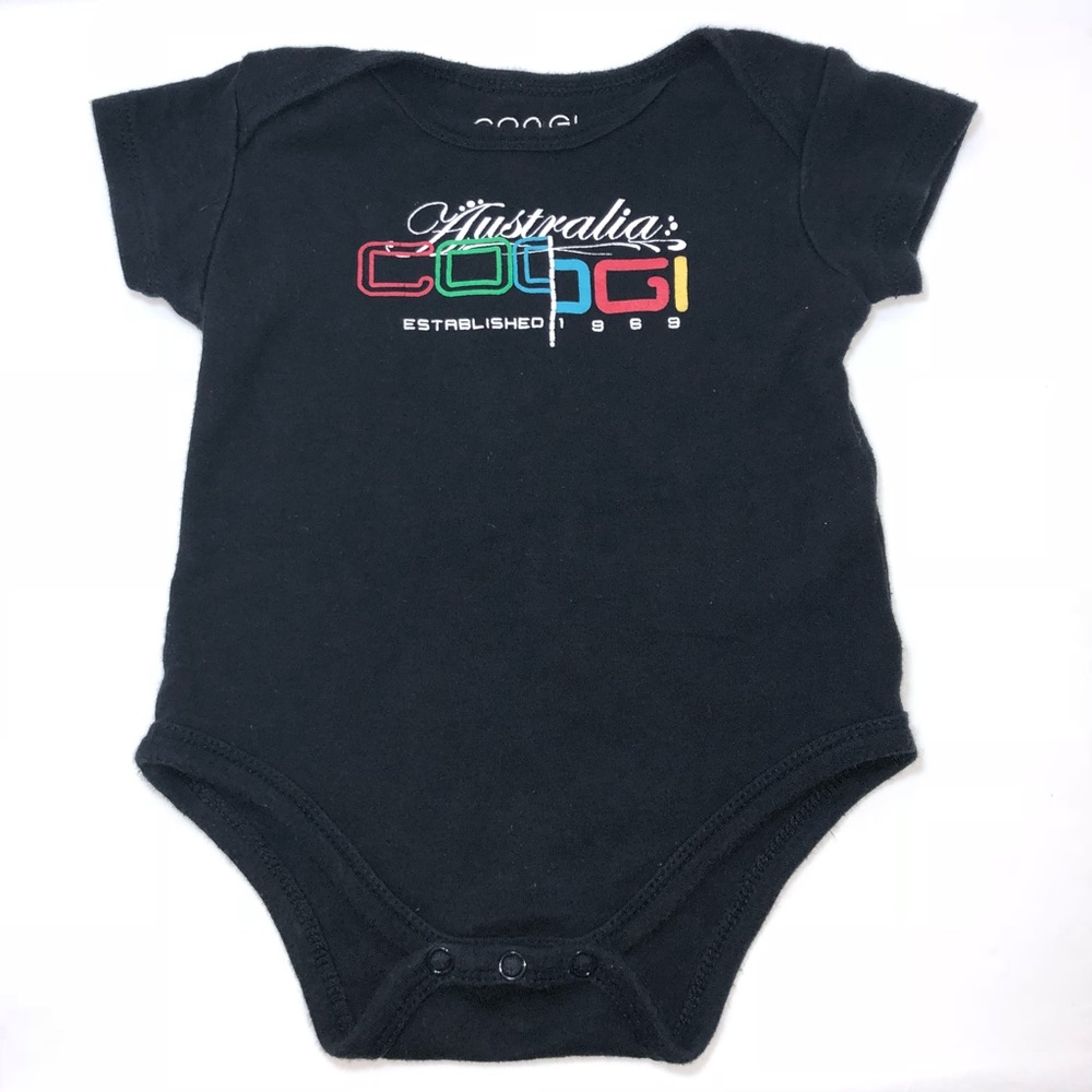Coogi Baby Boy Girl One Piece Logo Bodysuit 6-9M